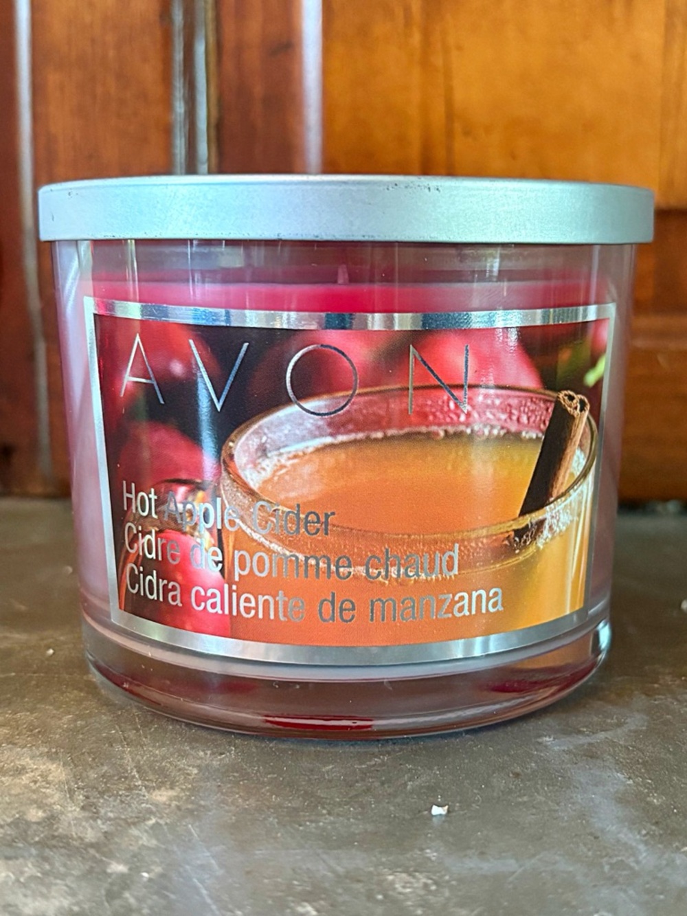 ♥️💖 AVON Hot Apple Cider Candle New in Box NWT